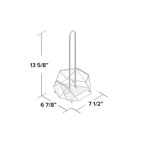 Mercer41 Geometric Paper Towel Holder & Reviews Wayfair